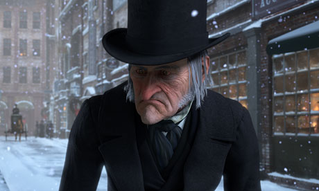 Jim Carey- As Scrooge